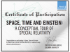 赵希竹——Certificate_PARTICIPATION__SpaceTimeEinstein